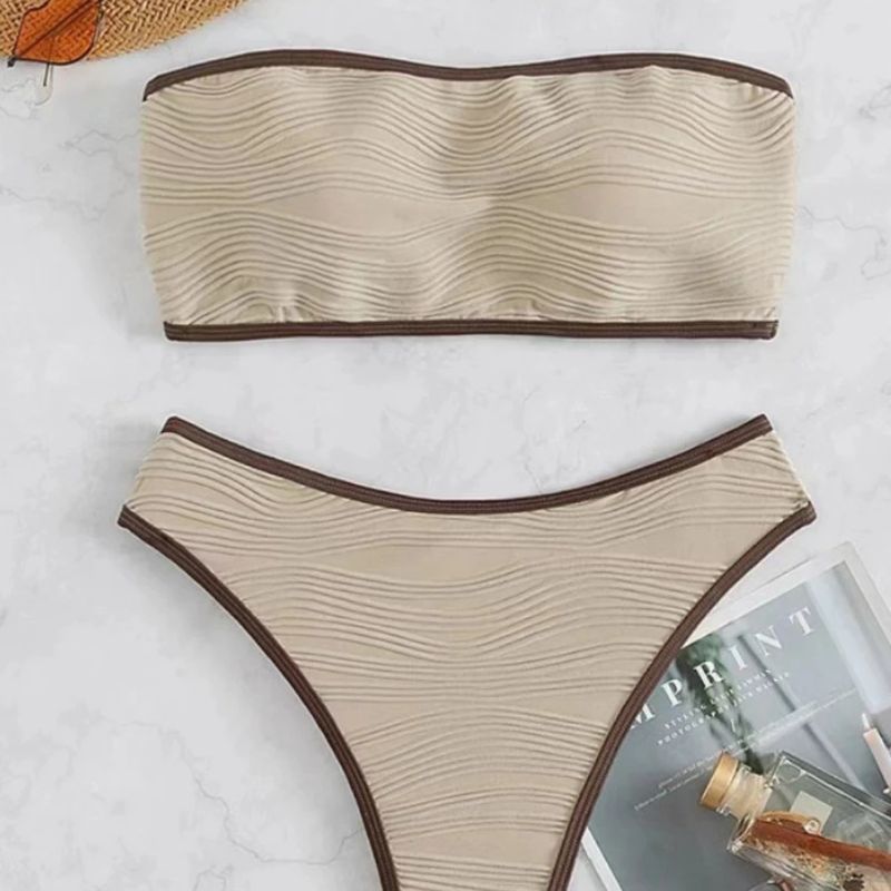 Bandeau Bikini Set-Jordyn the Label
