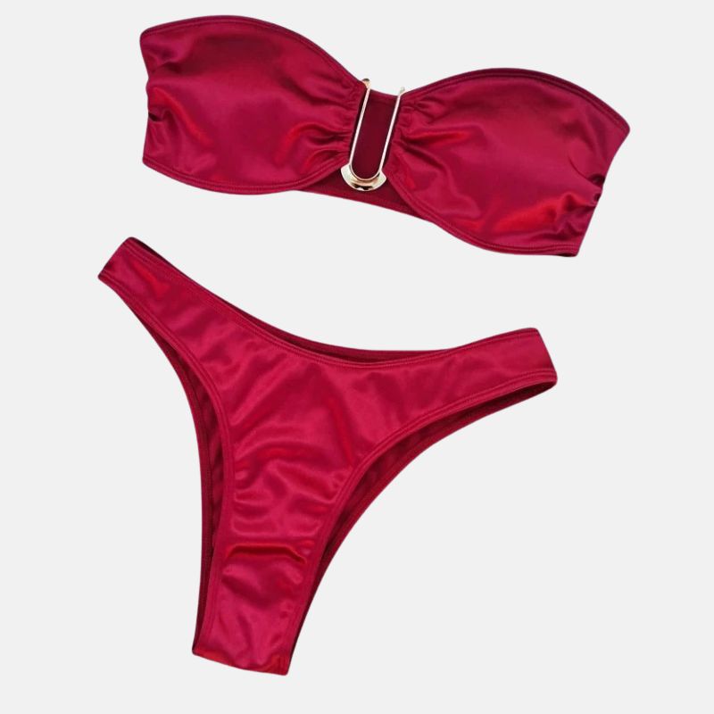 Noor - Strapless U-Shaped Swimwear-Jordyn the Label