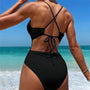Ribbed One Piece Set Bikini-Jordyn the Label