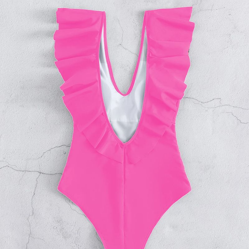 Amira Backless Ruffle Swimsuit-Jordyn the Label