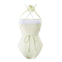 Alana Bandeau Flower Monokini Swimwear-Jordyn the Label