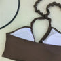 Alyssa Tied Halter Backless Swimwear-Jordyn the Label