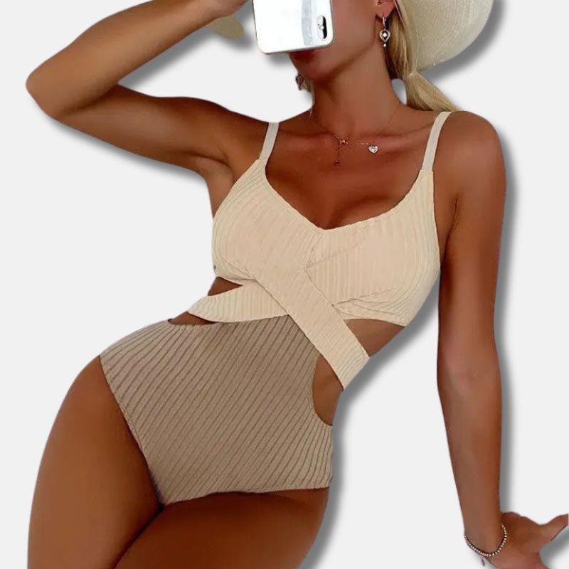 Adelyn One-Piece Push-Up Swimwear-Jordyn the Label