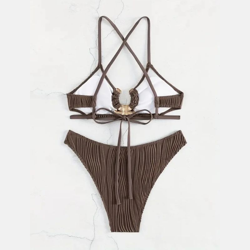 Ribbed Bikini Set-Jordyn the Label