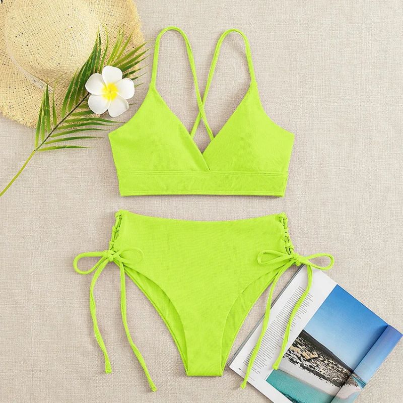 High Waist Bikini-Jordyn the Label