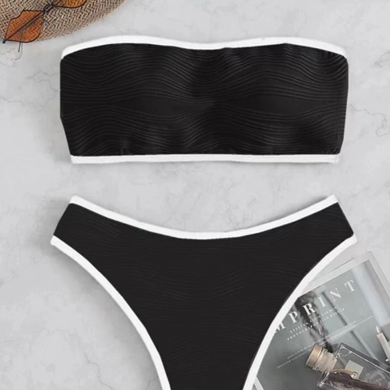 Bandeau Bikini Set-Jordyn the Label