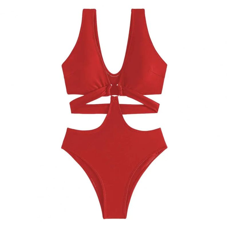 High Waist One piece Swimsuit-Jordyn the Label
