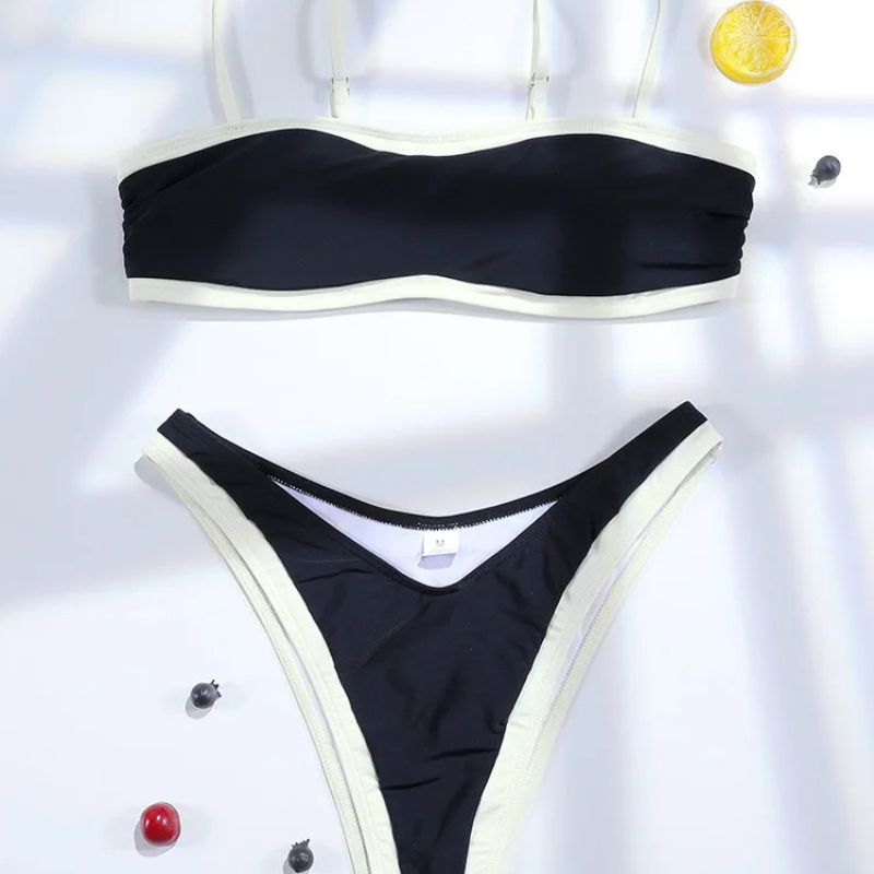 Cecilia Old Money Two piece Bikini Set-Jordyn the Label