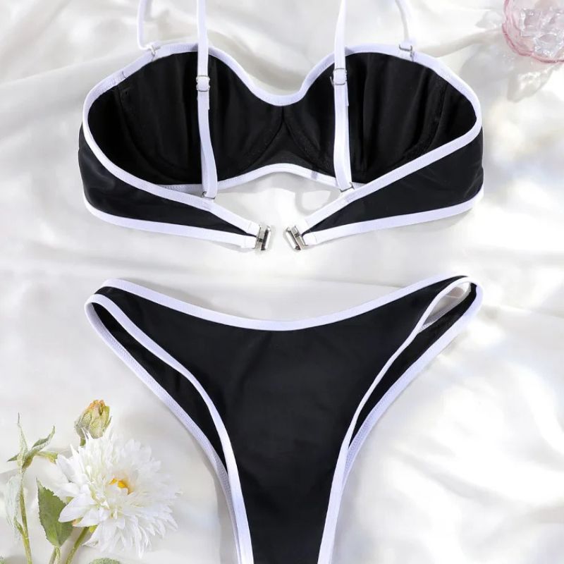Cecilia Old Money Two piece Bikini Set-Jordyn the Label