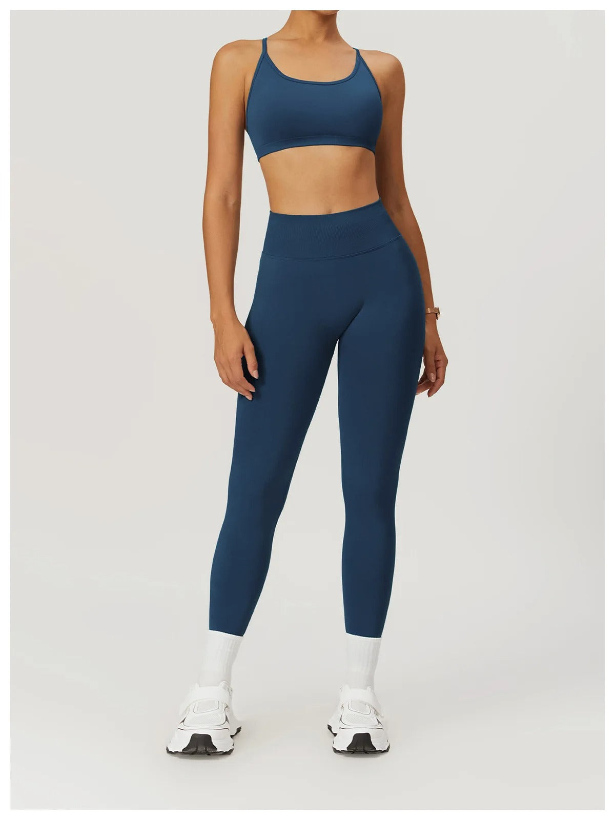 Seamless High Waist Leggings – Fitness Yoga Gym Workout Tights