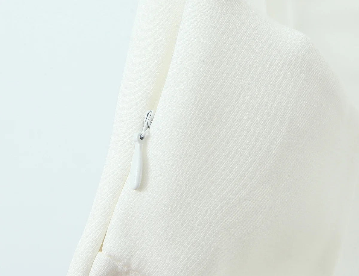 Backless Mini Dress – Sleeveless Bow Tie Cocktail Party