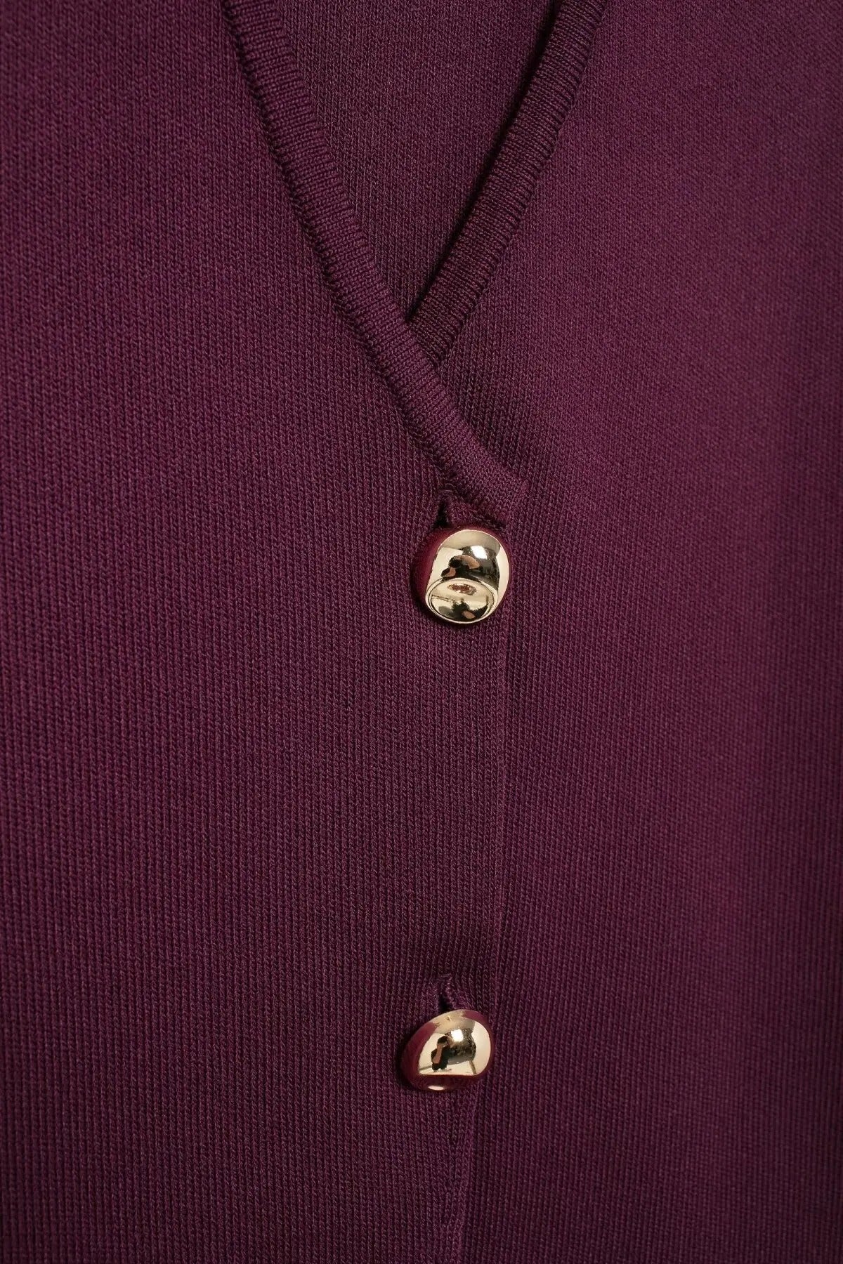 Trendy 2 Piece Skirt Set – Sleeveless Button Vest & Pleated Midi Skirt