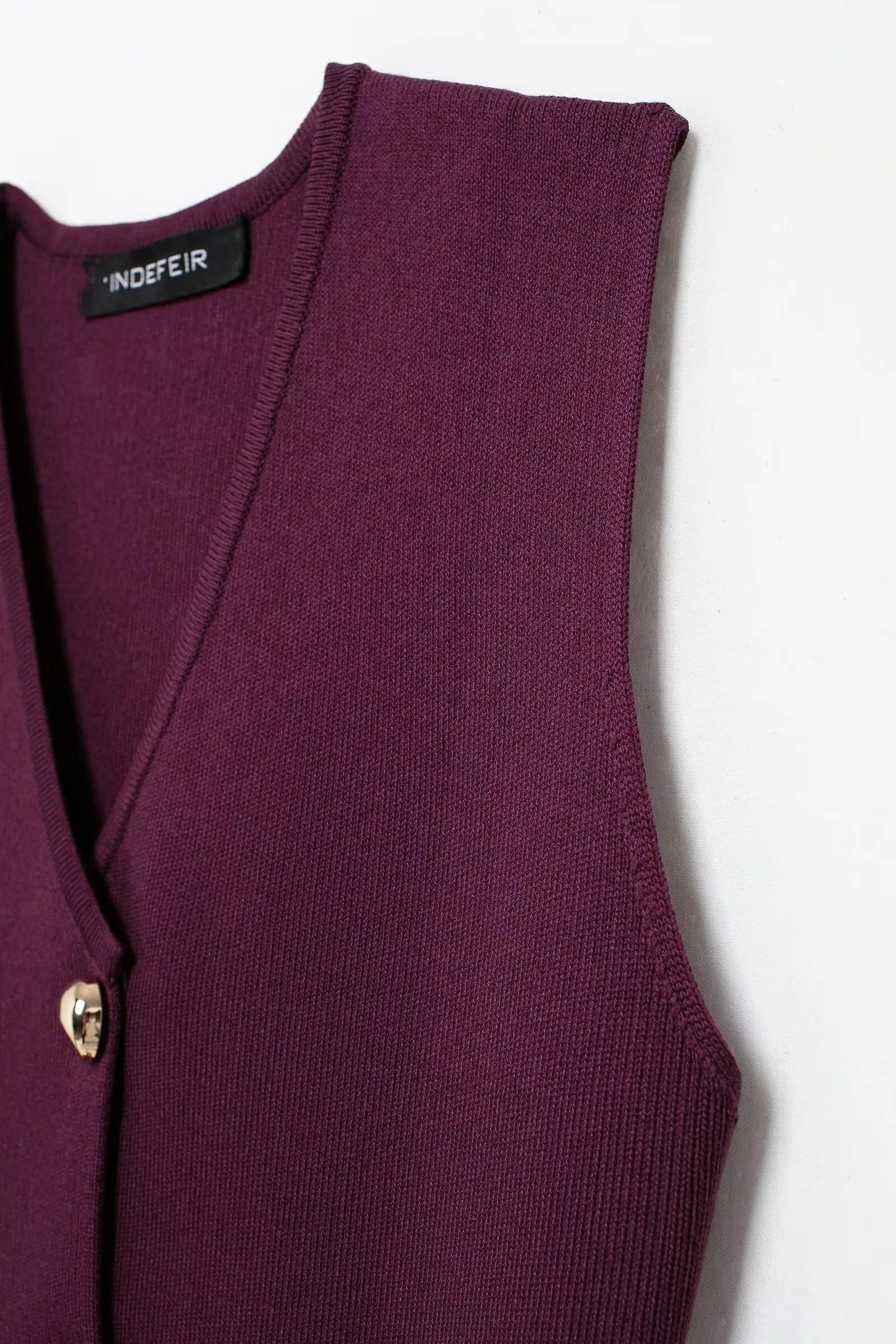 Trendy 2 Piece Skirt Set – Sleeveless Button Vest & Pleated Midi Skirt