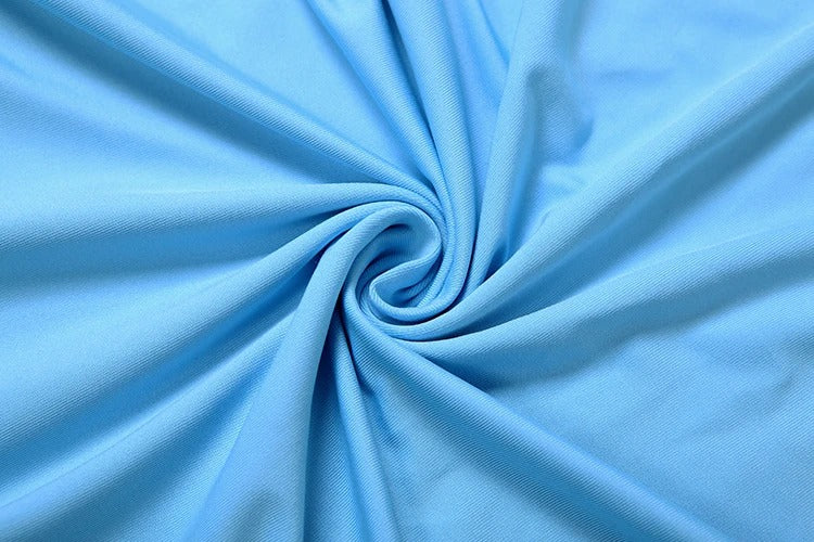 One Shoulder Ruched Maxi Dress – Elegant Blue Evening Gown