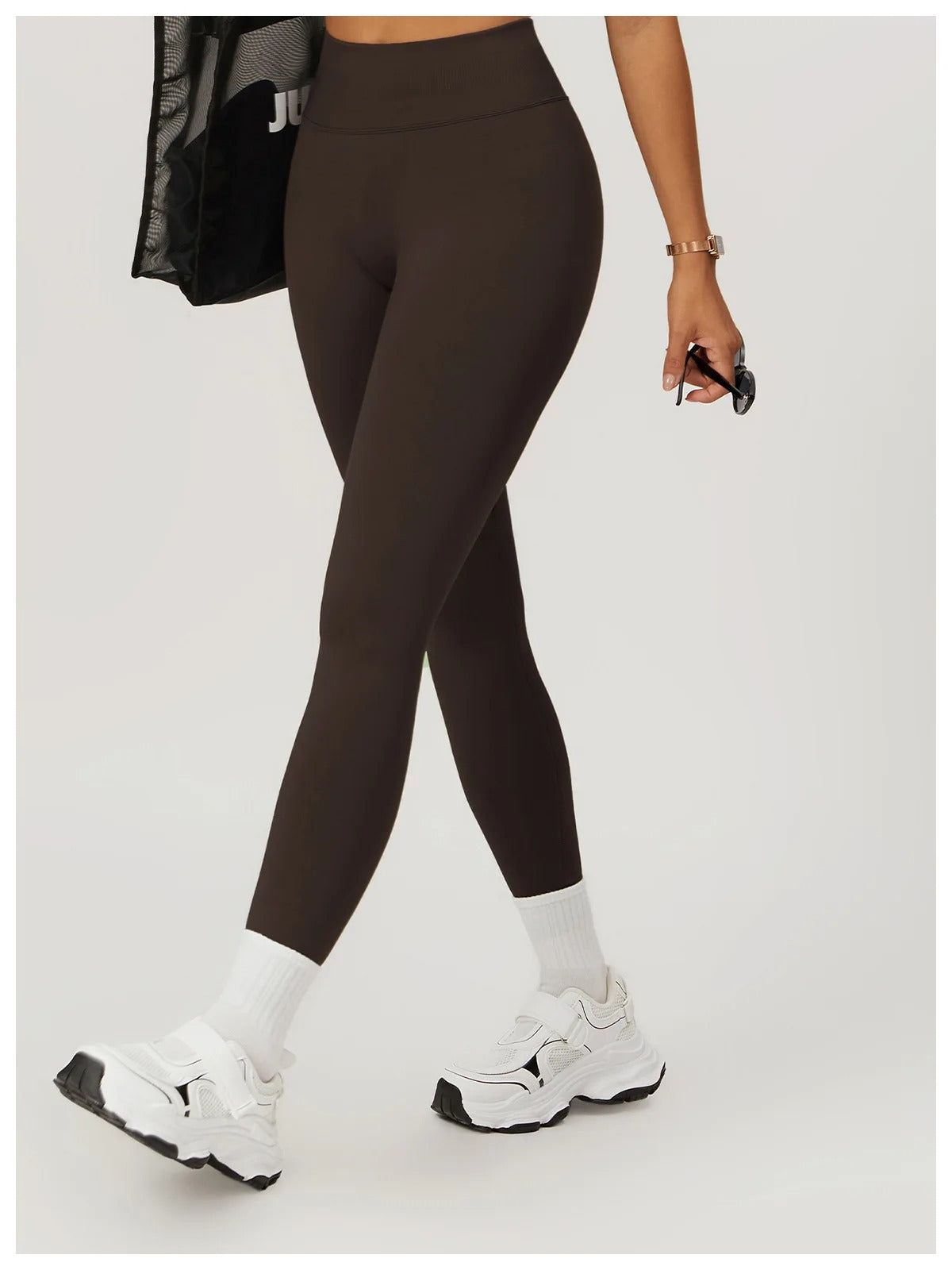 Seamless High Waist Leggings – Fitness Yoga Gym Workout Tights