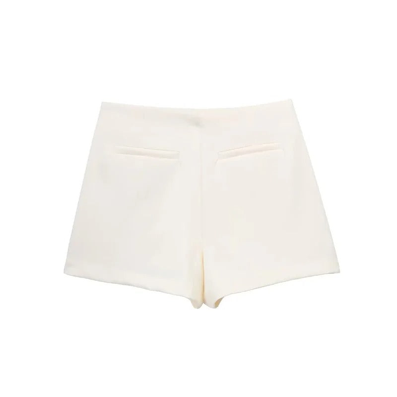 Casual High Waist Skort – Casual Mini Wrap Shorts