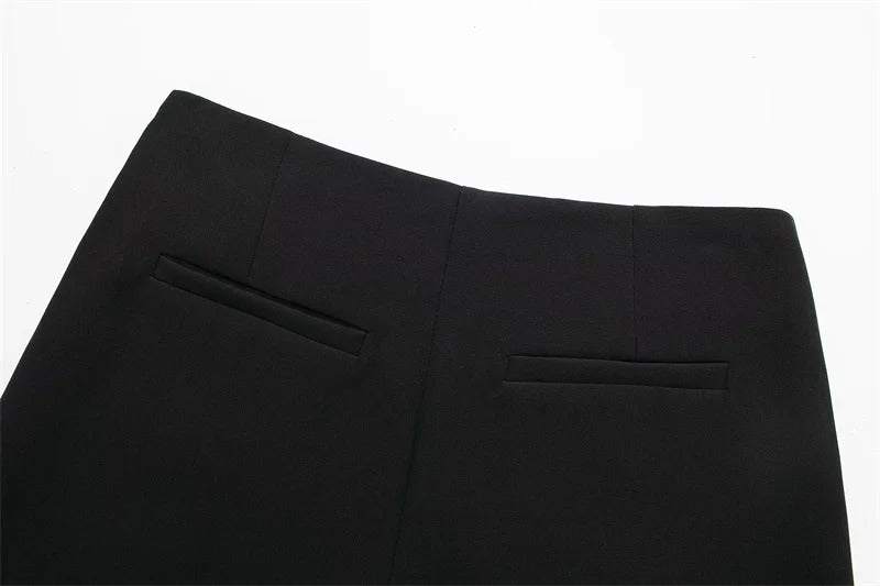 Casual High Waist Skort – Casual Mini Wrap Shorts
