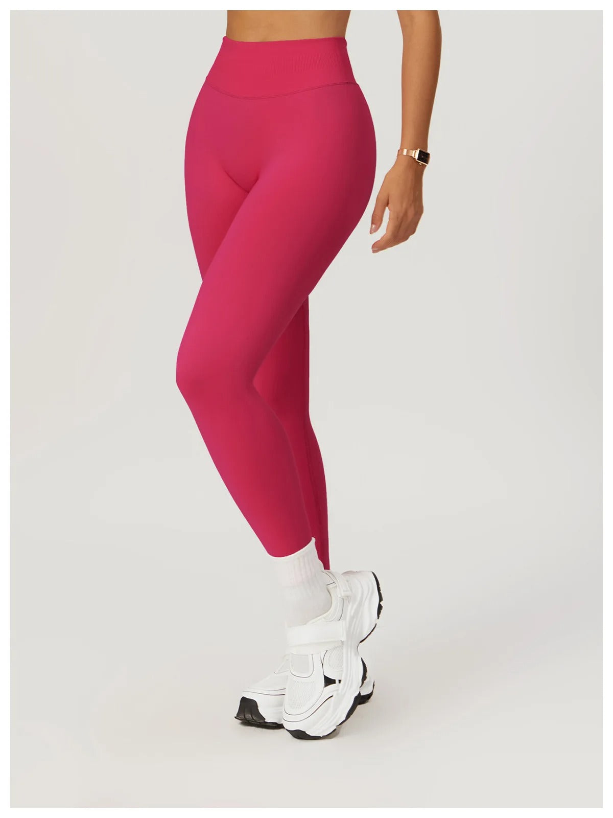 Seamless High Waist Leggings – Fitness Yoga Gym Workout Tights