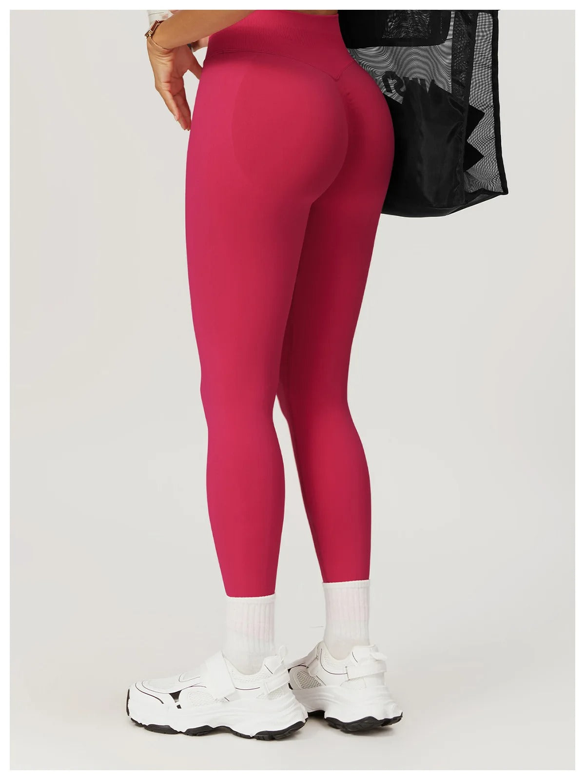Seamless High Waist Leggings – Fitness Yoga Gym Workout Tights