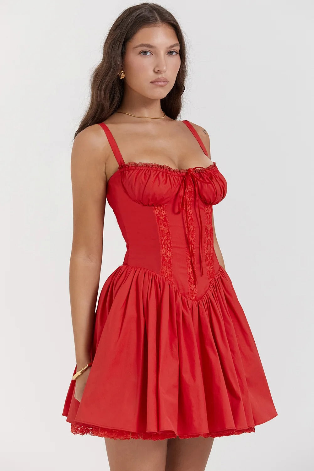 Trendy Corset Mini Dress – Sleeveless Party Cocktail Outfit