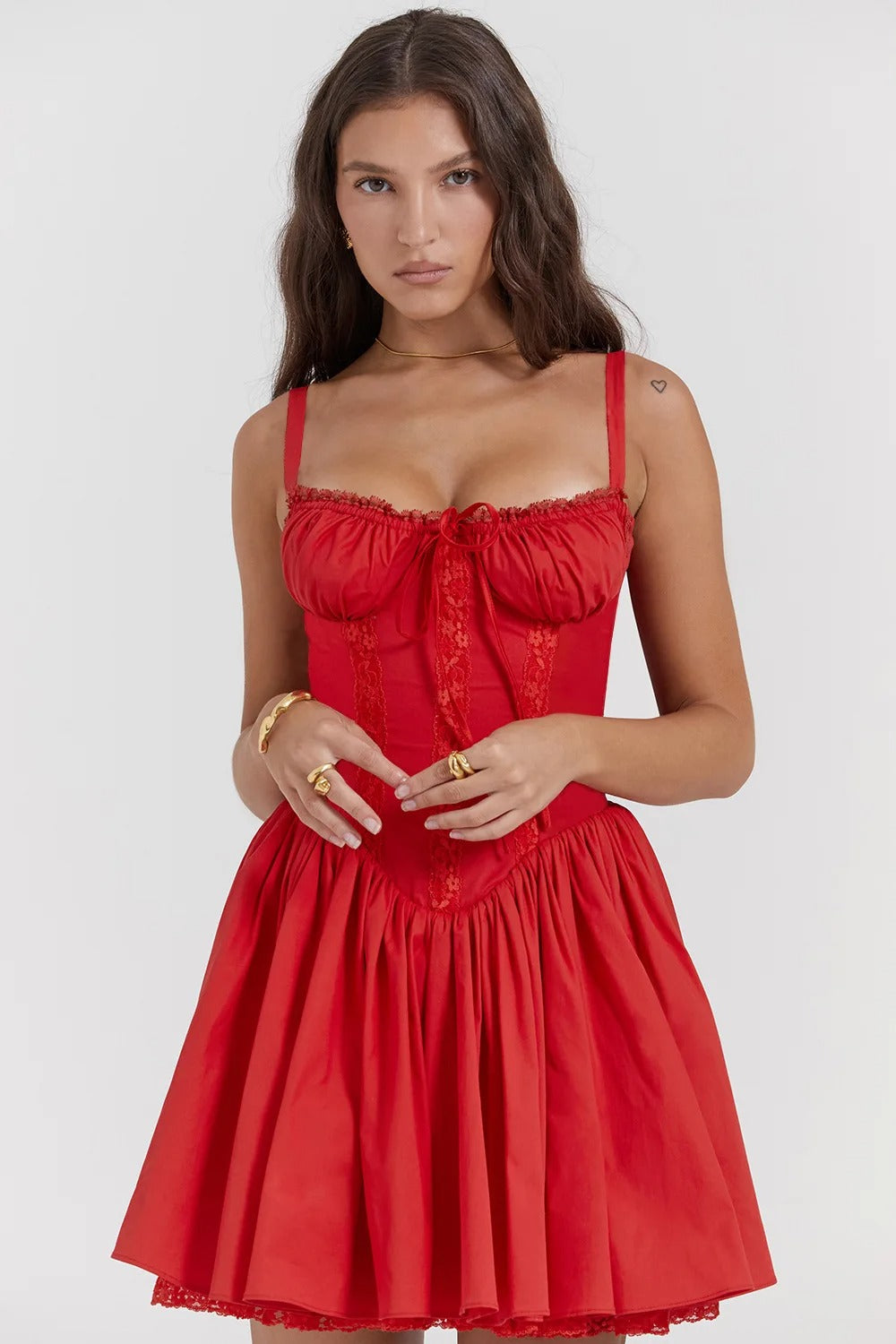 Trendy Corset Mini Dress – Sleeveless Party Cocktail Outfit