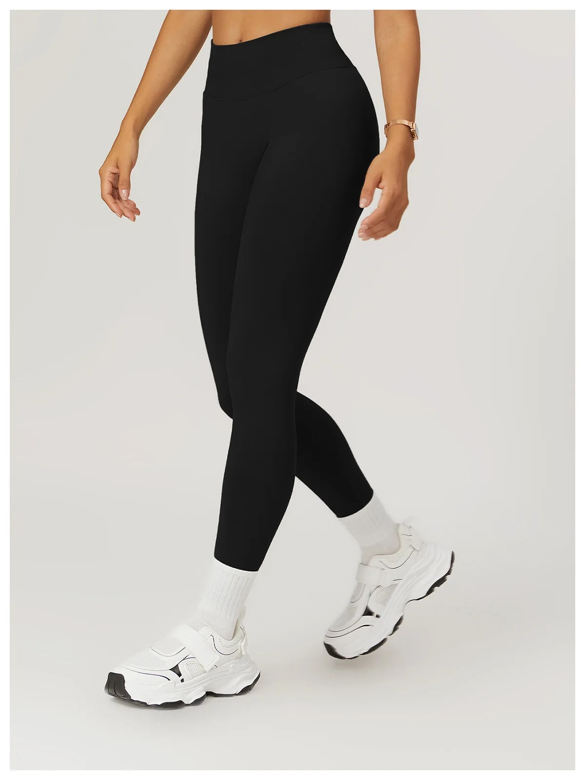 Seamless High Waist Leggings – Fitness Yoga Gym Workout Tights