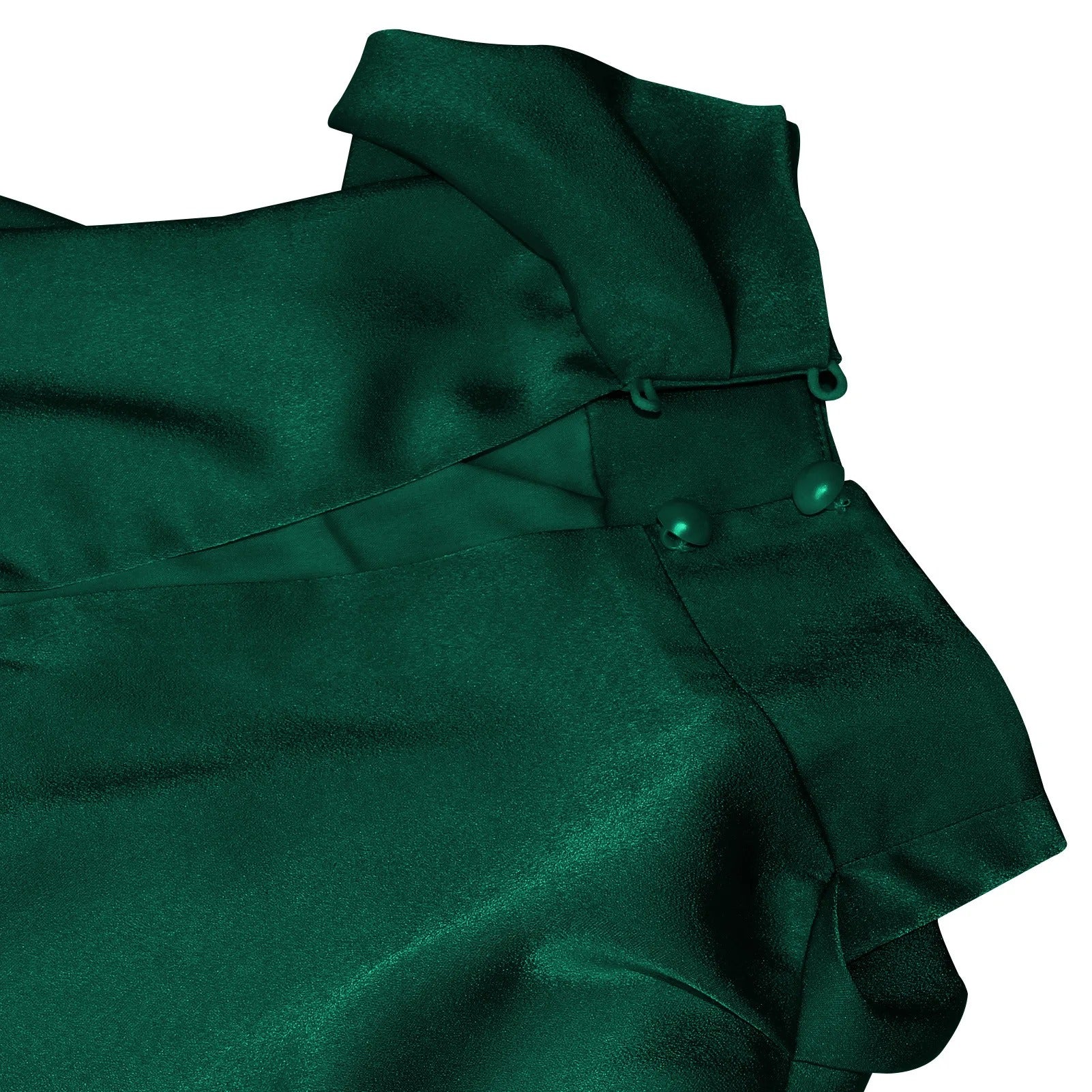 Satin Halter Neck Evening Dress Formal Gown