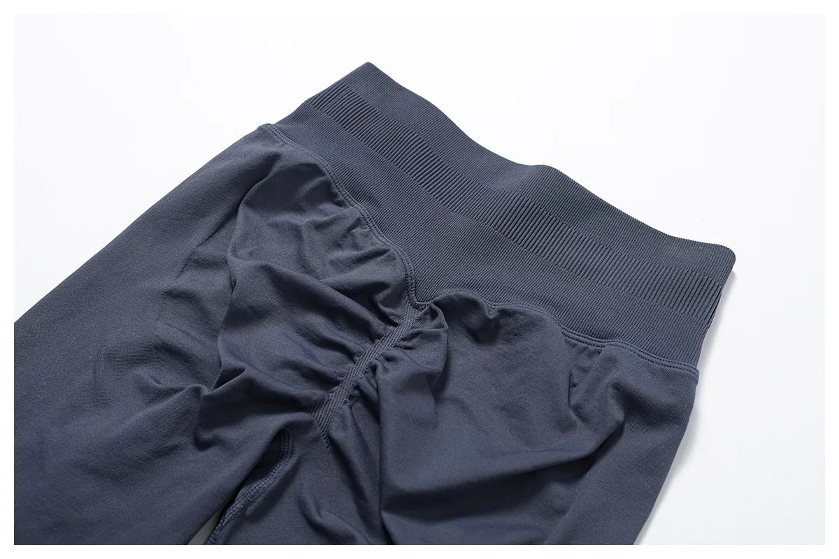 Seamless High Waist Leggings – Fitness Yoga Gym Workout Tights