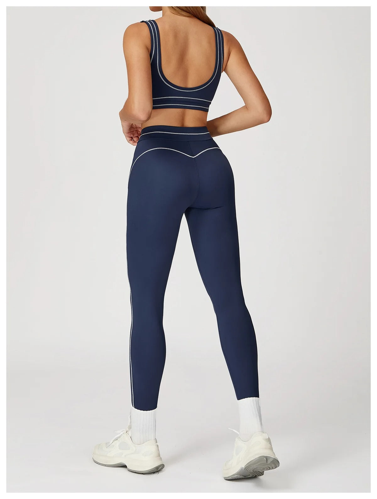 2 Piece Yoga Set – High Waist Leggings & Sports Bra Activewear