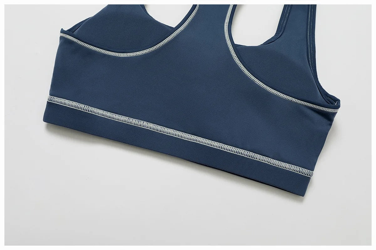 2 Piece Yoga Set – Sports Bra & High Waist Leggings Gym Fitness Outfit