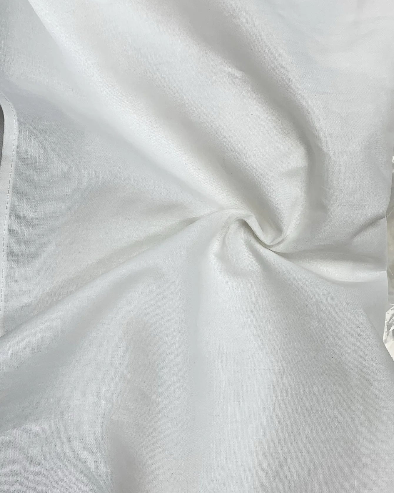 One Shoulder Puff Sleeve Mini Dress – White Linen Party Style