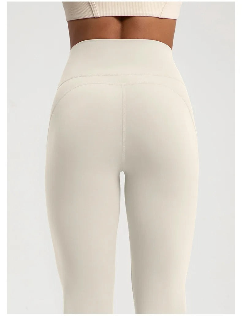 High Waist Flare Pants – Bootcut Yoga Trousers Casual Activewear