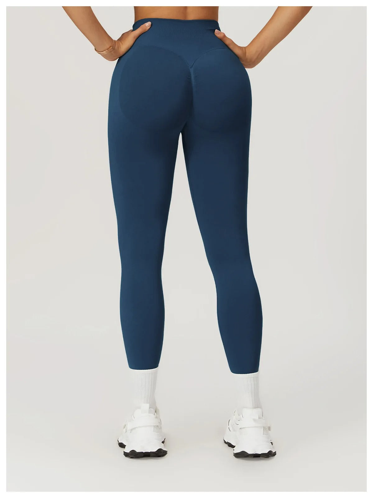 Seamless High Waist Leggings – Fitness Yoga Gym Workout Tights