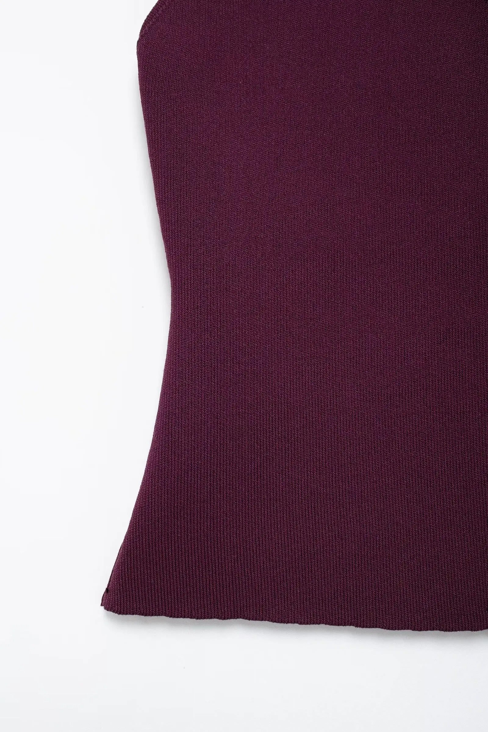 Trendy 2 Piece Skirt Set – Sleeveless Button Vest & Pleated Midi Skirt