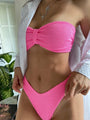 Sophie - Ribbed Bandeau Bikini Set-Jordyn the Label