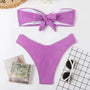 Sophie - Ribbed Bandeau Bikini Set-Jordyn the Label