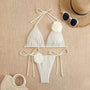 Livia - Floral Thong Bikini Swimwear-Jordyn the Label