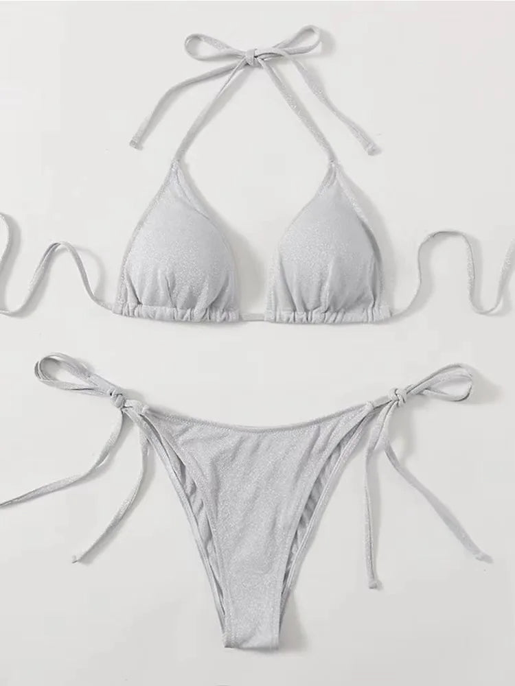 Loua - Glitter Chic Bikini Set-Jordyn the Label