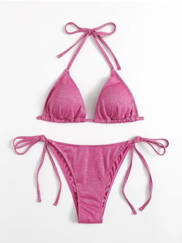 Loua - Glitter Chic Bikini Set-Jordyn the Label