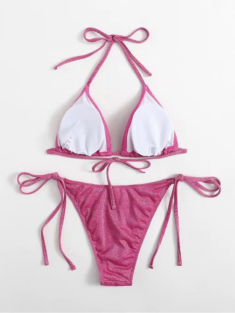 Loua - Glitter Chic Bikini Set-Jordyn the Label