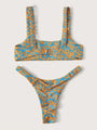 Esmee - Micro Printed Bikini Set-Jordyn the Label