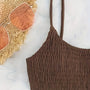 Saar - Wrinkled Thong Bikini Set-Jordyn the Label