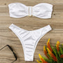 Noor - Strapless U-Shaped Swimwear-Jordyn the Label