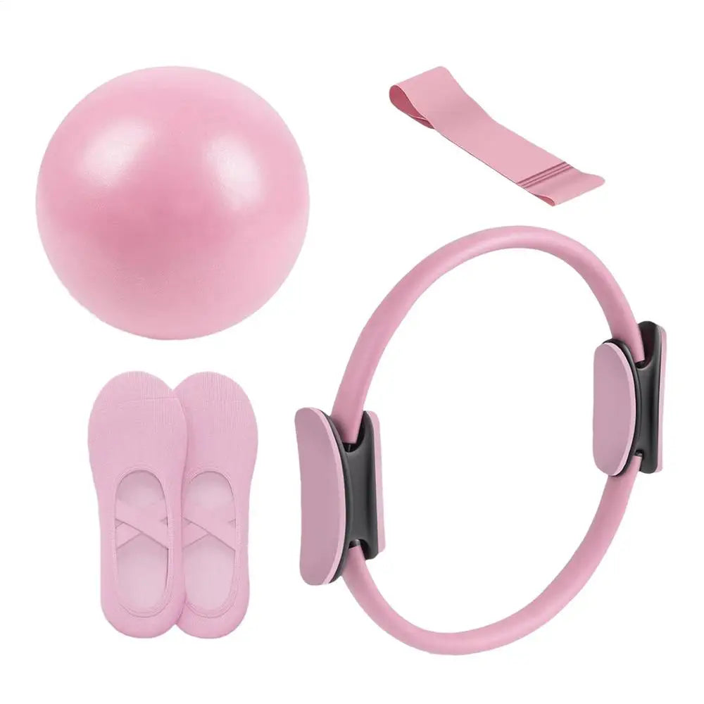 Pilates Kit – Ball, Ring & Resistance Band Set for Home Workout & Fitness