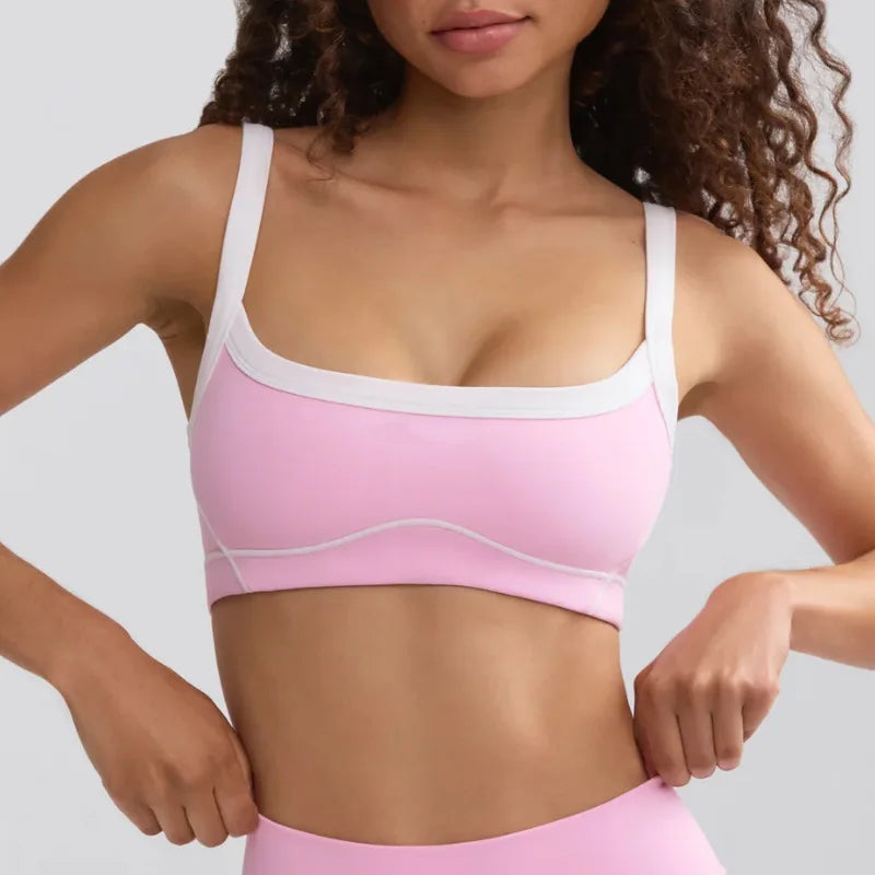 Women’s Sports Bra with Straps – Gym, Yoga & Fitness Activewear