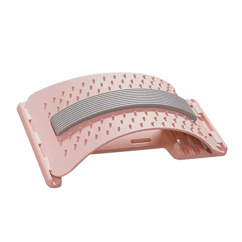 Lumbar Back Stretcher – Spine Support, Pain Relief & Yoga Stretching Device