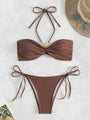 Emma - Trendy Back Knotted Swimsuit-Jordyn the Label