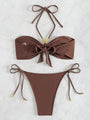Emma - Trendy Back Knotted Swimsuit-Jordyn the Label
