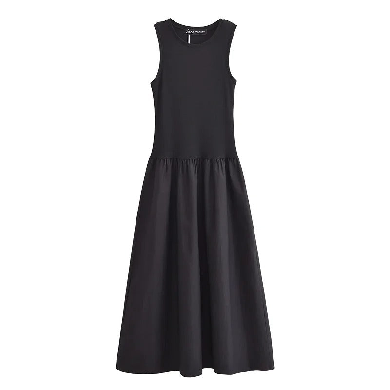 Maxi Dress – Elegant Sleeveless Casual Long Summer Dress