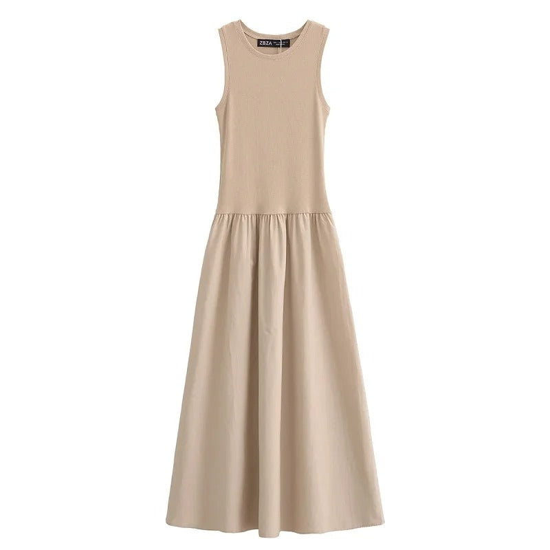 Maxi Dress – Elegant Sleeveless Casual Long Summer Dress